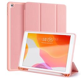DUX DUCIS IPAD 10.2 (2021) / 10.2 (2020) / 10.2 (2019) DOMO tok álló, bőr hatású aktív FLIP, ceruza tartó, ROZÉARANY GP-91043 small
