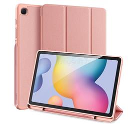 DUX DUCIS Samsung Tab S6 Lite 10.4 LTE DOMO tok álló, bőr hatású aktív FLIP, ceruza tartó, ROZÉARANY GP-96996 small