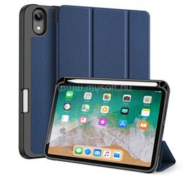 DUX DUCIS IPAD mini 7 (2024) / mini 6 (2021) DOMO tok álló, bőr hatású aktív FLIP, ceruza tartó, SÖTÉTKÉK GP-110344 small
