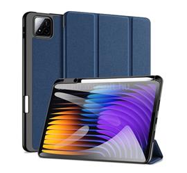 DUX DUCIS Xiaomi Pad 8 Pro / Pad 8 / Pad 7 Pro DUX DUCIS DOMO tok álló, bőr hatású aktív FLIP, ceruza tartó, SÖTÉTKÉK GP-168146 small