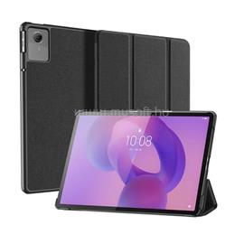 DUX DUCIS Lenovo Idea Tab / Idea Tab DOMO tok álló, bőr hatású aktív FLIP, textil minta, FEKETE GP-179078 small