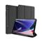 DUX DUCIS Samsung Tab S10 Lite WIFI / Tab S10 Lite LTE DOMO tok álló, bőr hatású aktív FLIP, ceruza tartó, FEKETE GP-149757 small
