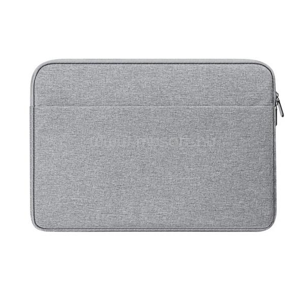 DUX DUCIS LBDB tok fekvő, textil LAPTOP/NOTEBOOK/TABLET univerzális, 15.5-16" méret, VILÁGOSSZÜRKE