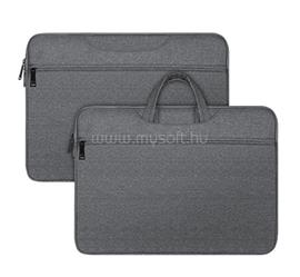DUX DUCIS LBTC kézitáska álló LAPTOP/NOTEBOOK/TABLET univerzális, 13-13.9" méret, SÖTÉTSZÜRKE GP-157358 small