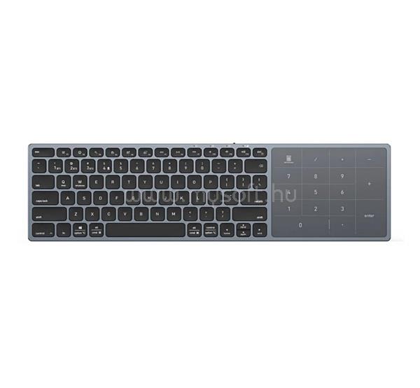 DUX DUCIS DUX DUCIS LK PRO bluetooth billentyűzet univerzális, touch pad, FEKETE