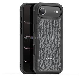 DUX DUCIS iPhone Air DUX DUCIS SHLD defender szilikon telefonvédő erős ütésállóság, geometrikus minta, FEKETE GP-178367 small