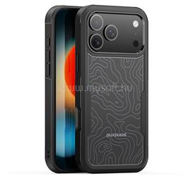 DUX DUCIS iPhone 18 Pro Max / 17 Pro Max DUX DUCIS SHLD defender szilikon telefonvédő erős ütésállóság, terep minta, FEKETE GP-178374 small