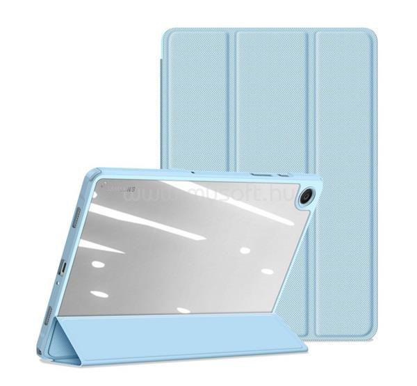 DUX DUCIS Samsung Tab A9 Plus 5G / Tab A9 Plus WIFI TOBY tok álló, bőr hatású aktív FLIP, asztali tartó, VILÁGOSKÉK