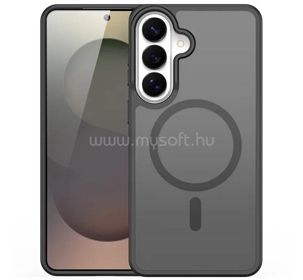 DUX DUCIS Samsung S26 Plus DUX DUCIS YIND szilikon telefonvédő ütésállóság, MagSafe, FEKETE