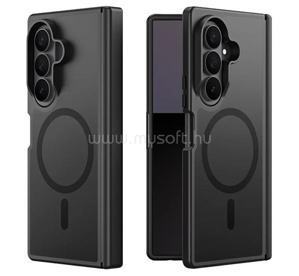 DUX DUCIS Samsung Z Fold8 Ultra DUX DUCIS YIND szilikon telefonvédő ütésállóság, MagSafe, FEKETE