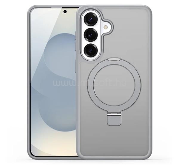 DUX DUCIS Samsung S26 DUX DUCIS YIND szilikon telefonvédő ütésállóság, kitámasztó, VILÁGOSSZÜRKE