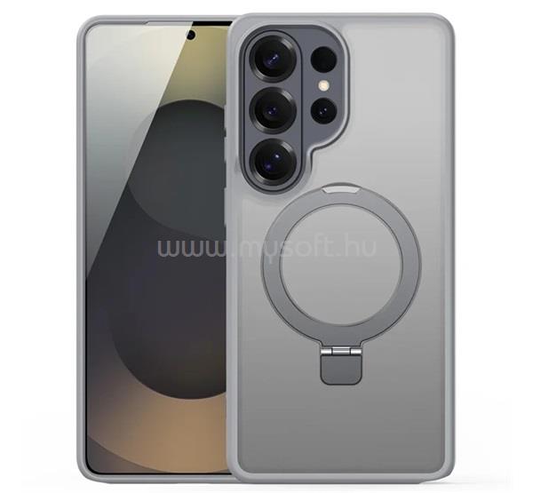 DUX DUCIS Samsung S26 Ultra DUX DUCIS YIND szilikon telefonvédő ütésállóság, kitámasztó, VILÁGOSSZÜRKE