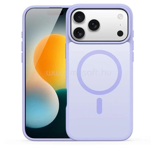 DUX DUCIS iPhone 18 Pro / 17 Pro DUX DUCIS YIND szilikon telefonvédő ütésállóság, MagSafe, LILA