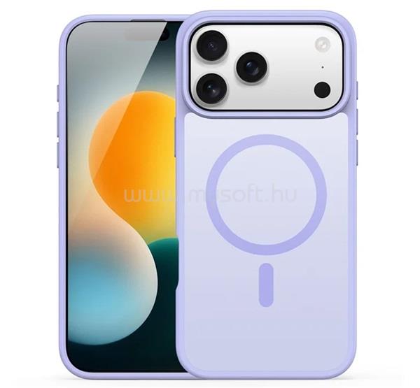 DUX DUCIS iPhone 18 Pro Max / 17 Pro Max DUX DUCIS YIND szilikon telefonvédő ütésállóság, MagSafe, LILA
