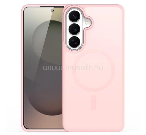DUX DUCIS Samsung S26 Plus DUX DUCIS YIND szilikon telefonvédő ütésállóság, MagSafe, RÓZSASZÍN