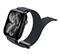 DUX DUCIS Apple Watch Series SE 3 40mm / 11 42mm / 10 42mm YM szövet pótszíj egyedi méret, mágneses, FEKETE GP-183451 small