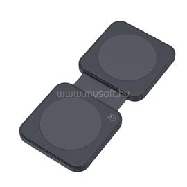 DVICED 2-in-1 foldable magnetic wireless charger - Black DV230008 small