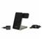 DVICED 3-in-1 Foldable Qi2 magnetic wireless charger stand w cable, wall charger - Black DV230010 small