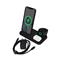 DVICED 3-in-1 magnetic wireless stand w cable, wall charger - Black DV230005 small