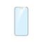 DVICED anti-blue light tempered glass screen protector edge to edge for iPhone 16 Pro with applicator DV520018 small