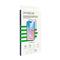 DVICED anti-blue light tempered glass screen protector edge to edge for iPhone 16 with applicator DV520016 small