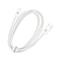 DVICED Cable USB-A to Lightning Nylon Textile 1,25m - White DV120003 small