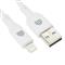 DVICED Cable USB-A to Lightning silicone 1,25m - White DV110002 small