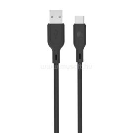 DVICED Cable USB-A to USB-C silicone 1,25m - Black DV110005 small