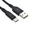 DVICED Cable USB-A to USB-C silicone 1,25m - Black DV110005 small