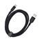 DVICED Cable USB-A to USB-C silicone 1,25m - Black DV110005 small