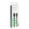 DVICED Cable USB-A to USB-C silicone 1,25m - Black DV110005 small