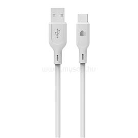 DVICED Cable USB-A to USB-C silicone 1,25m - White DV110006 small