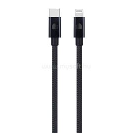 DVICED Cable USB-C to Lightning Nylon Textile 1,25m - Black DV120005 small