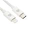 DVICED Cable USB-C to Lightning Nylon Textile 1,25m - White DV120006 small