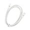 DVICED Cable USB-C to Lightning Nylon Textile 1,25m - White DV120006 small