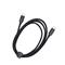 DVICED Cable USB-C to USB-C Nylon Textile 1,25m - Black DV120010 small