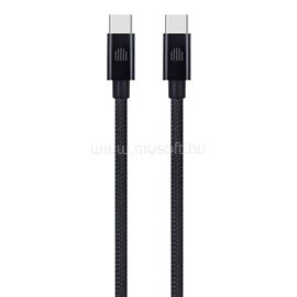 DVICED Cable USB-C to USB-C Nylon Textile 2m - Black DV120012 small