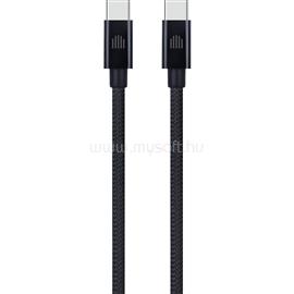 DVICED Cable USB-C to USB-C Nylon Textile 3m - Black DV120013 small