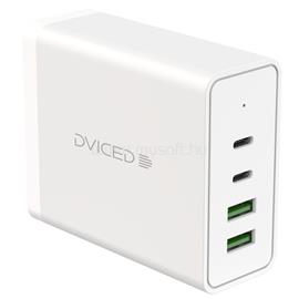 DVICED Desktop charger 100W GaN 2 USB-A, 2 USB-C EU - White DV211001 small