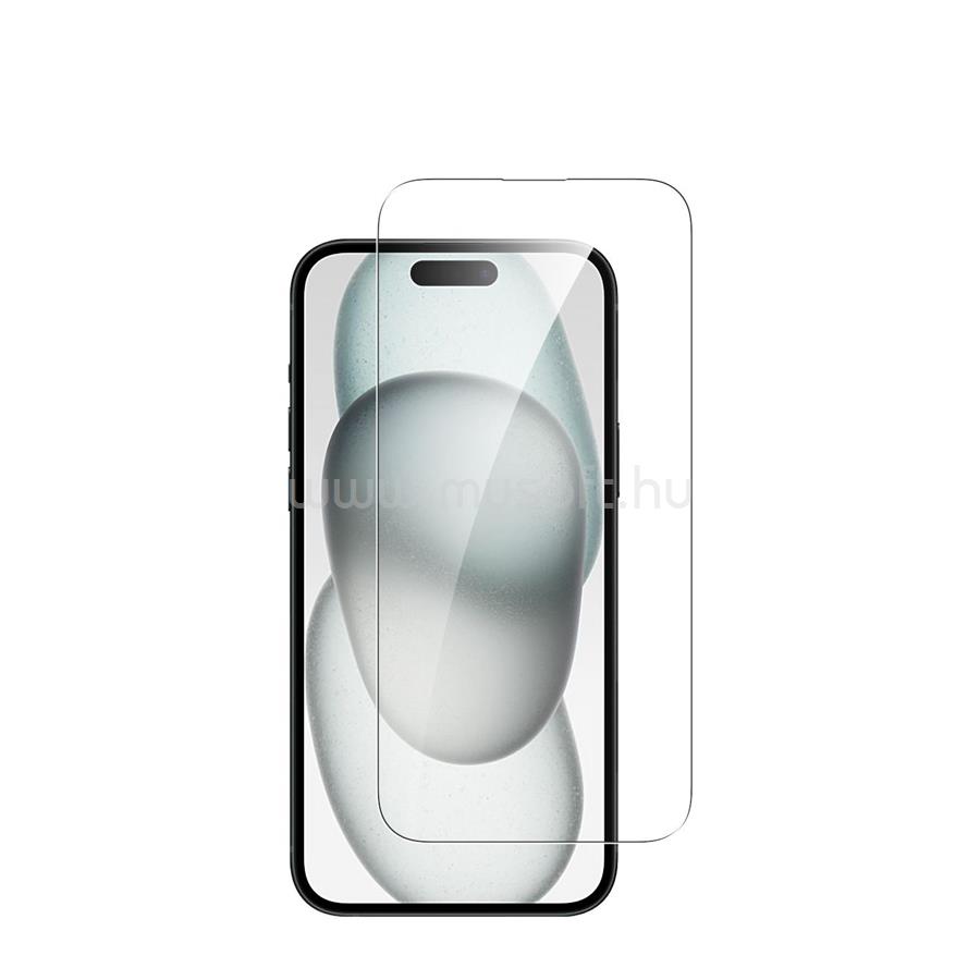 DVICED iPhone 15 plus clear screen protector with applicator