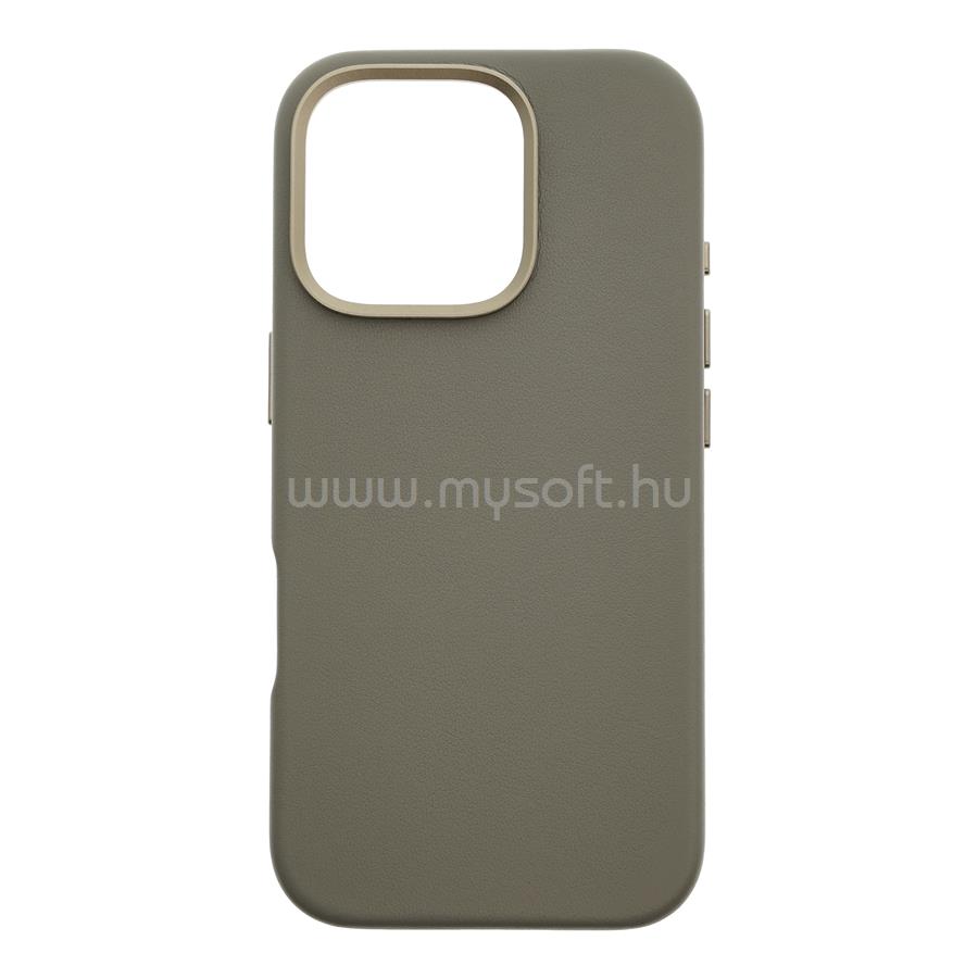 DVICED Leather case with magsafe for iPhone 16 Pro Max - Grey