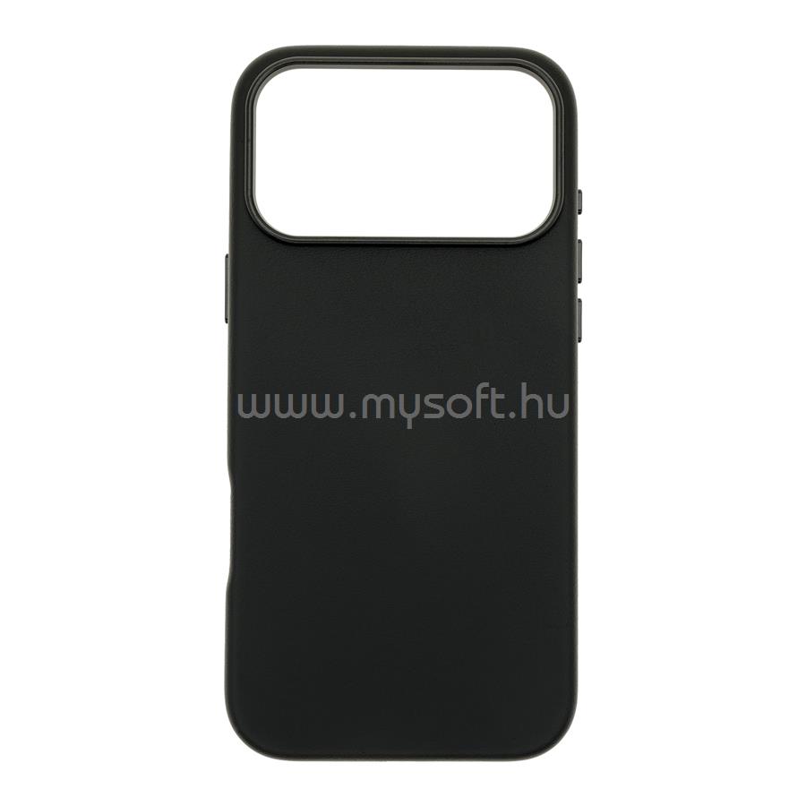 DVICED Leather MagSafe iPhone 17 Pro Max case - Black