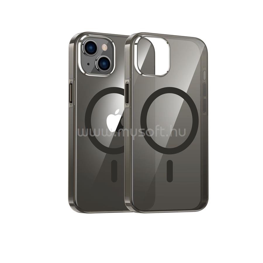 DVICED Magsafe iPhone 15 clear case - Black