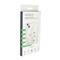 DVICED Magsafe iPhone 15 clear case - White DV511002 small