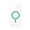 DVICED Magsafe iPhone 16 Pro clear case - Green DV511024 small