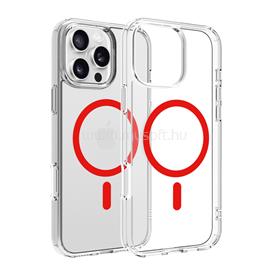 DVICED Magsafe iPhone 16 Pro Max clear case - Red DV511028 small