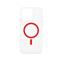 DVICED Magsafe iPhone 16 Pro Max clear case - Red DV511028 small