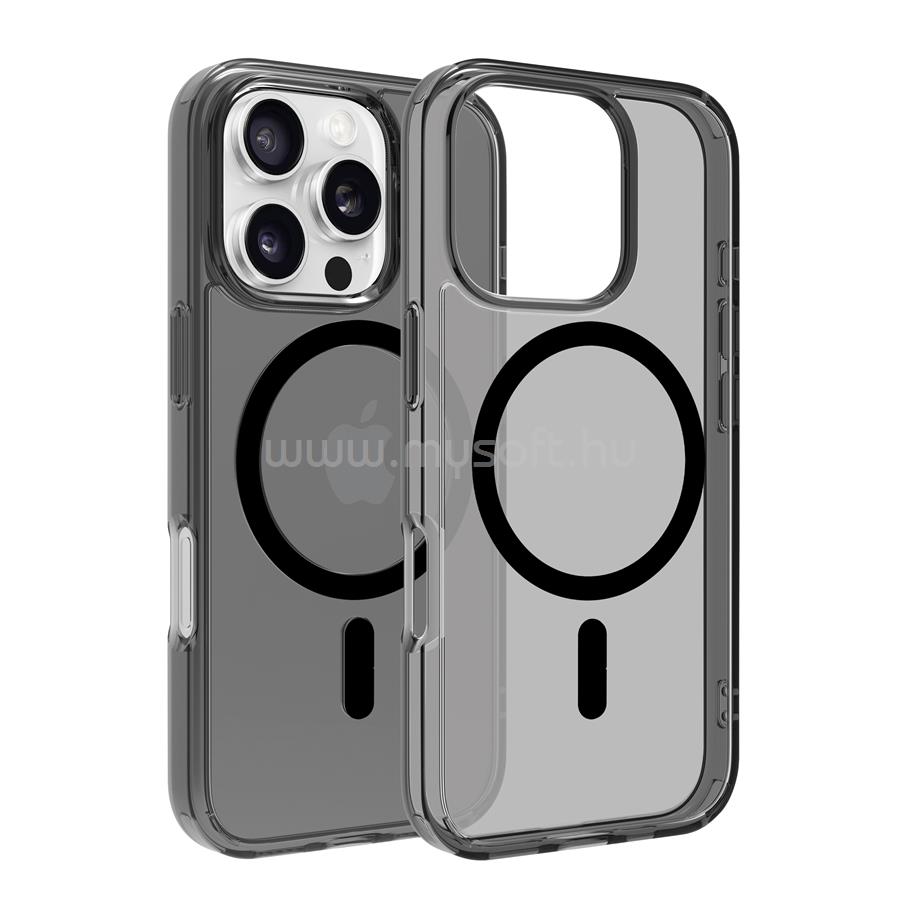 DVICED Magsafe iPhone 16 Pro smoke case - Black