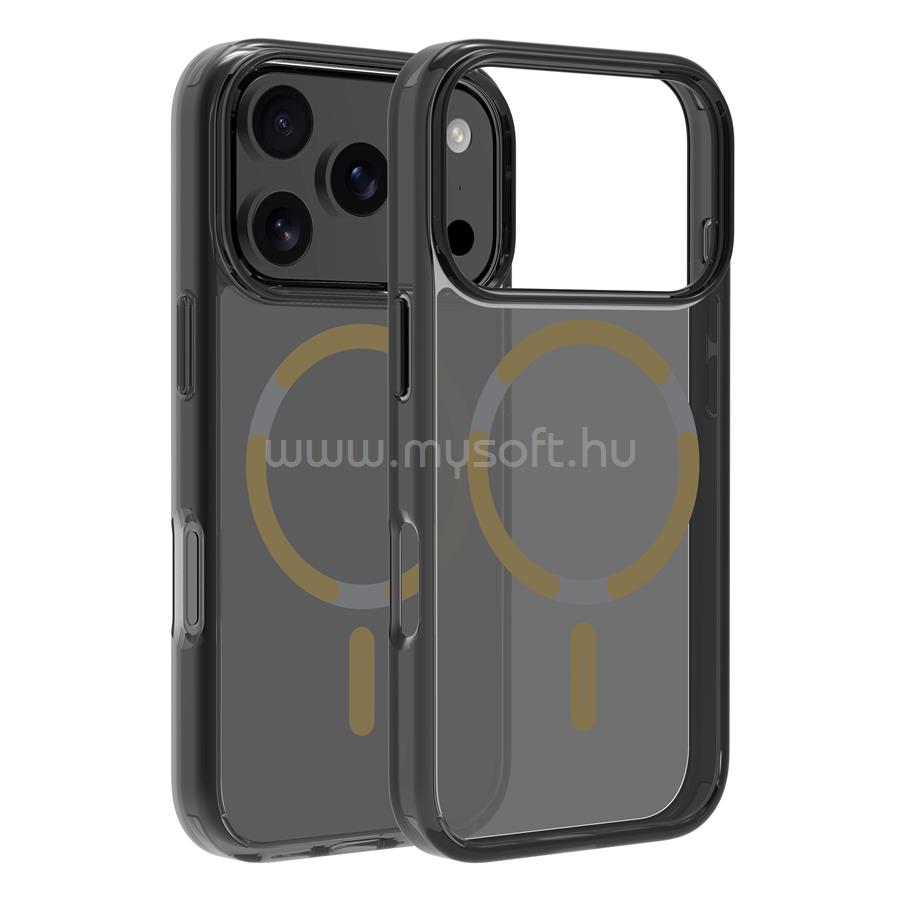 DVICED MagSafe iPhone 17 Pro Max smoke case - Gold