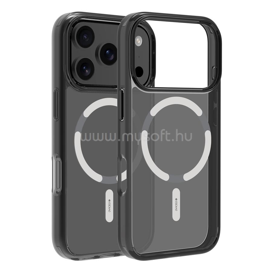 DVICED MagSafe iPhone 17 Pro smoke case - Silver